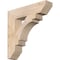 Ekena Millwork Merced Slat Smooth Bracket, Douglas Fir, 5 1/2"W x 26"D x 26"H BKT06X26X26MRC06SDF - alternate 1